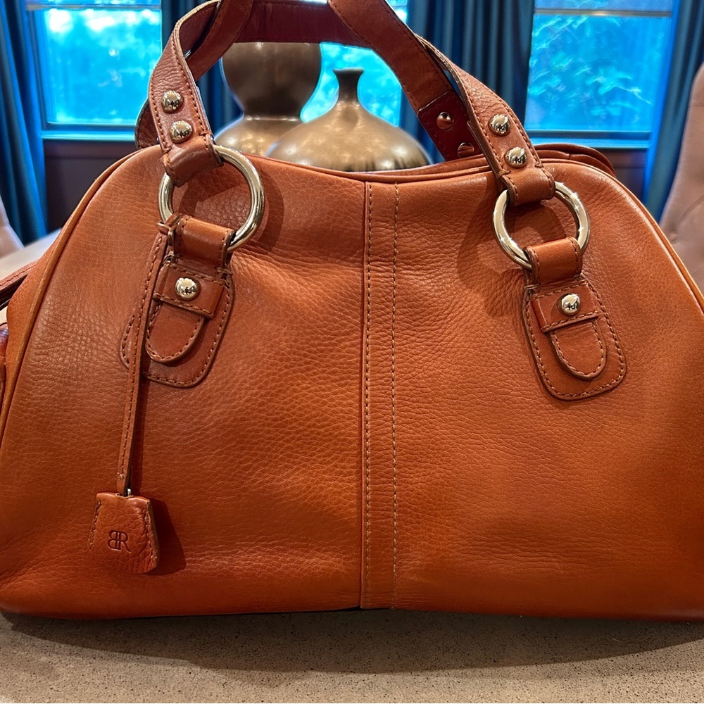 Banana Republic (BR) Cognac Leather Handbag
